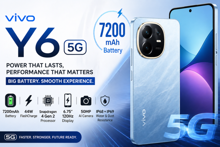 Vivo Y6 5G: Full Features, Specifications & Why It’s a Battery Beast in 2026