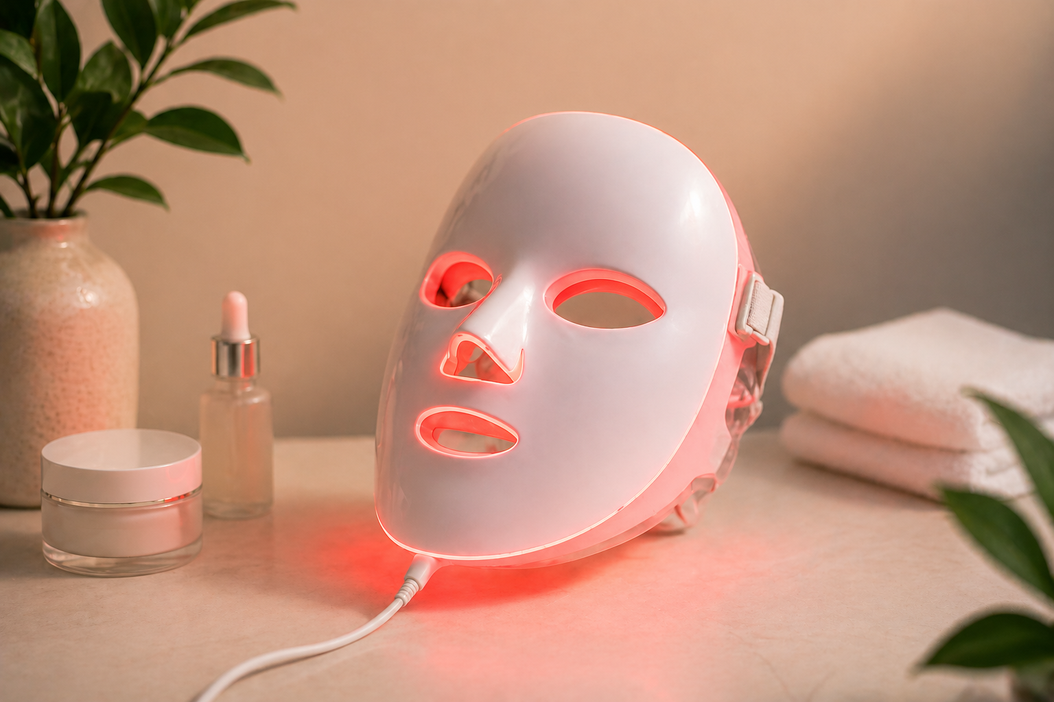 LED face mask benefits and side effects