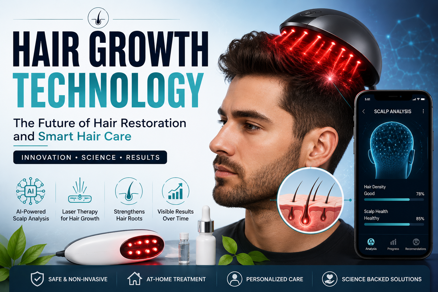 Hair Growth Technology: How Innovation Is Transforming Hair Care and Hair Restoration