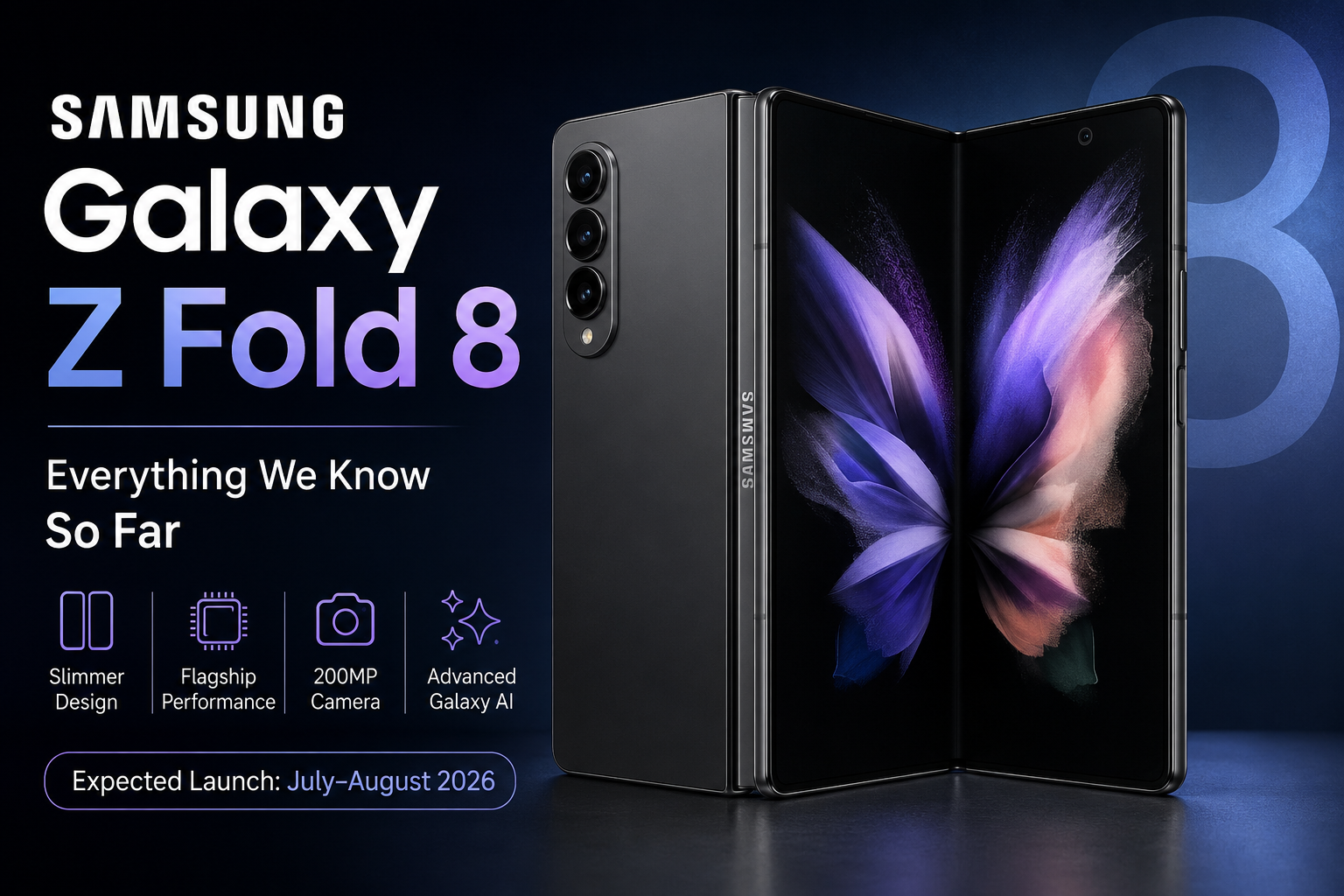 Samsung Galaxy Z Fold 8 Expected Launch Date