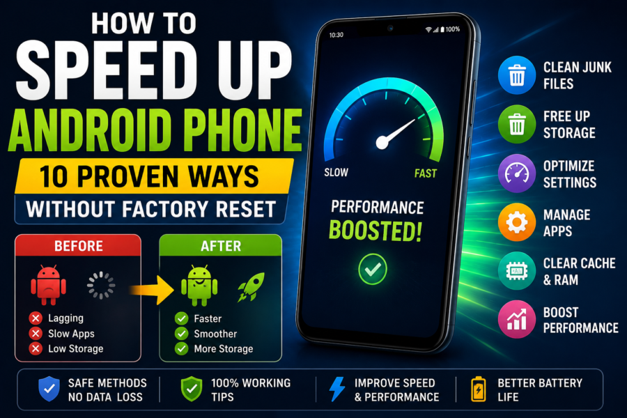 10 Proven Ways to Increase Android Phone Speed Without Factory Reset