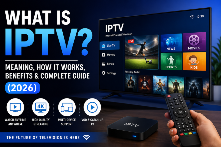 What is IPTV? Meaning, How It Works, Benefits & Complete Guide (2026)