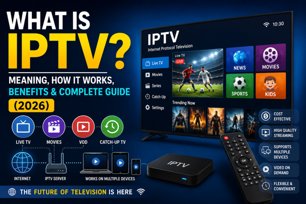 What is IPTV and how does it work