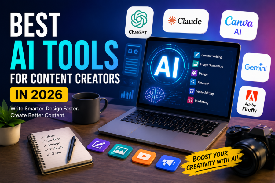 Best AI Tools for Content Creators in 2026
