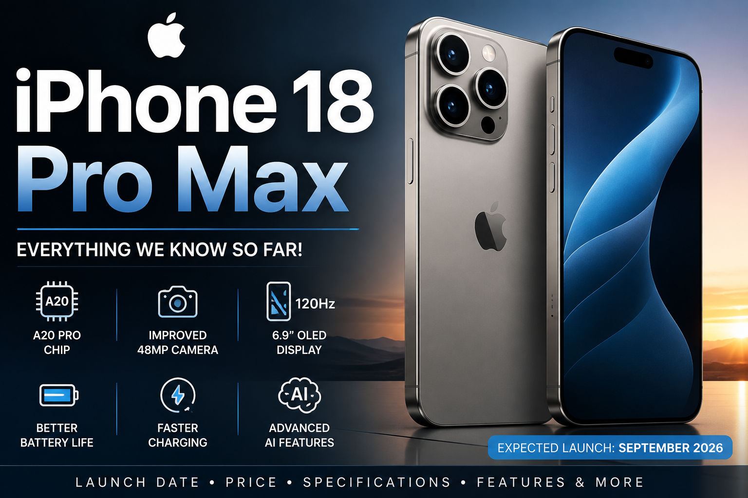 Apple iPhone 18 Pro Max: Everything We Know So Far