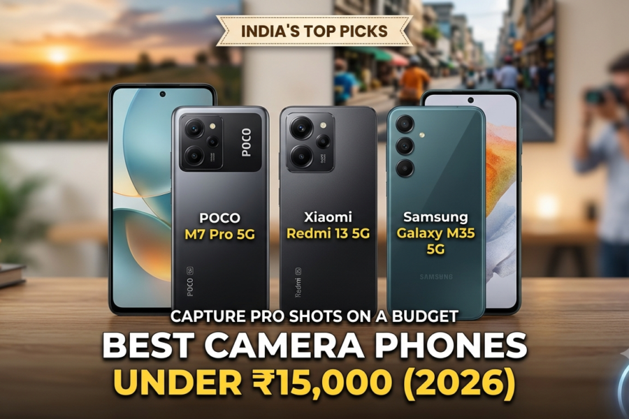 Best Camera Phones Under ₹15,000 in India (2026): Capture Pro Shots on a Budget