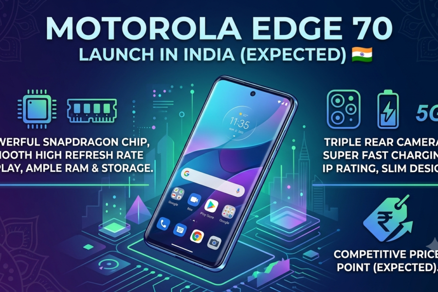 Motorola Edge 70 Launch Date in India: Expected Price, Specifications & Features